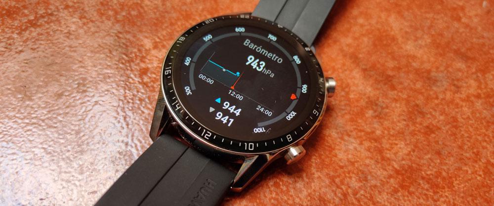 Barómetro del Huawei Watch GT 2