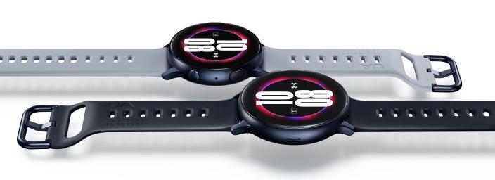 Colores del smartwatch Samsung Galaxy Watch Active2 Under Armour Edition