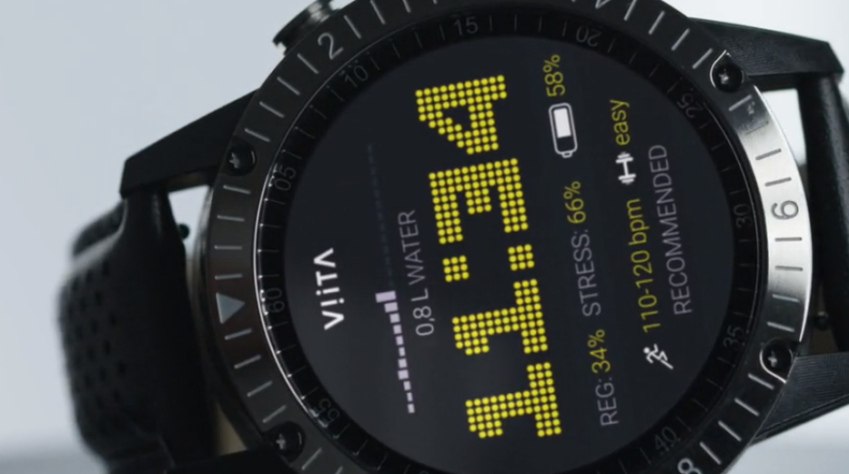 El smartwatch de Viita es muy completo y premium