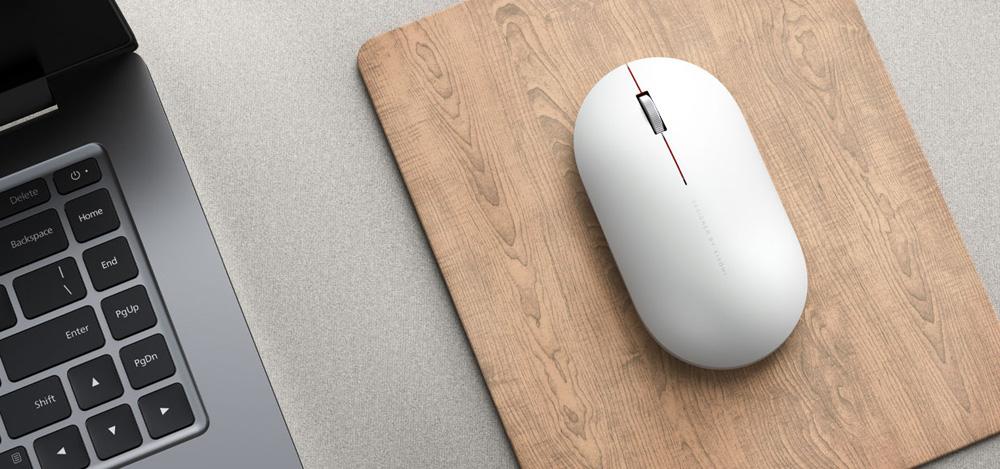 Diseño blanco del Xiaomi Wireless Mouse 2