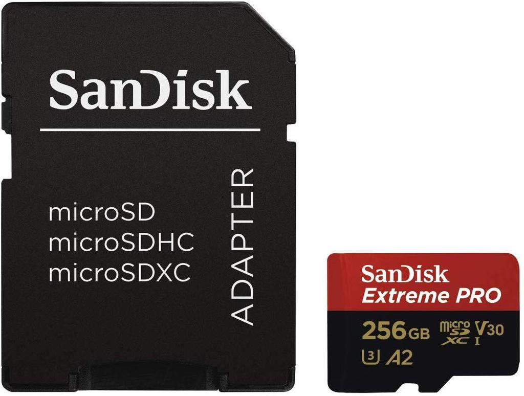SanDisk Extreme PRO con adaptador