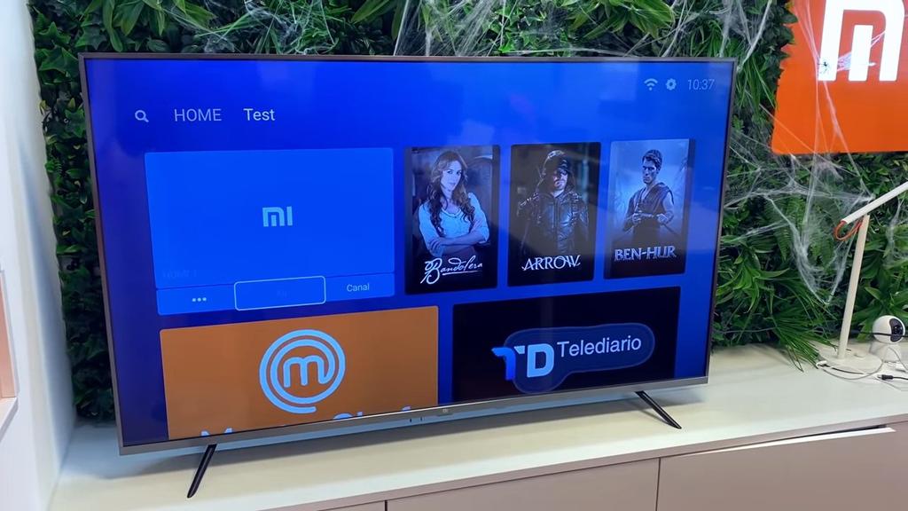 Interfaz de la Smart TV Xiaomi Mi TV 4S