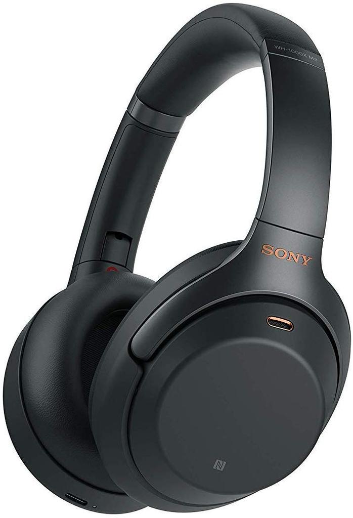 Diseño de los auriculares Sony WH-1000XM3B