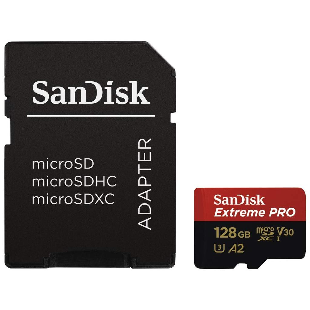 SanDisk Extreme PRO con 128 GB